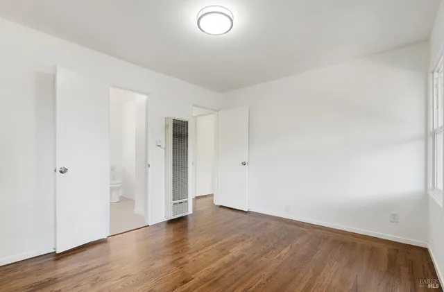 wooden floor in an empty room