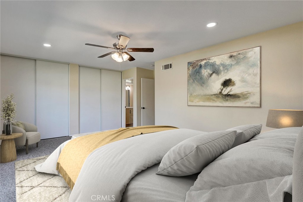 877 Wedgewood Court Rialto, CA 92376 - Photo 14 of 23 Primary Bedroom - Virtually Staged