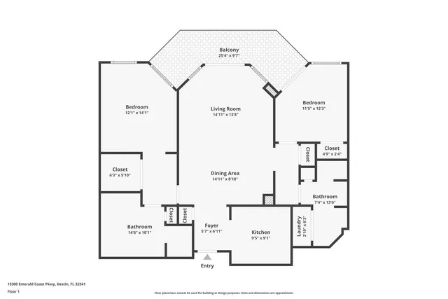 $975,000 | 15300 Emerald Coast Parkway, Unit 1205, Destin, FL 32541
