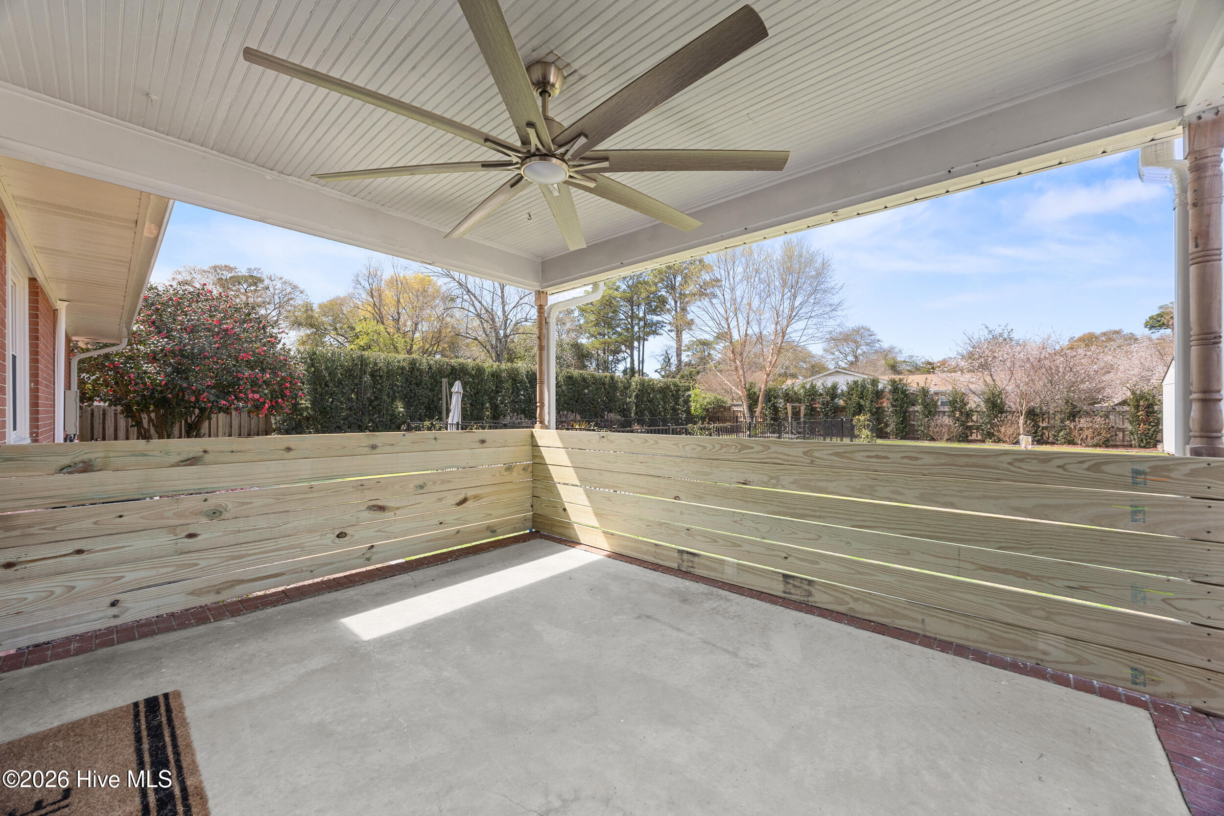1702 Lincoln Road Wilmington, NC 28403 - Photo 29 of 45 covered back porch