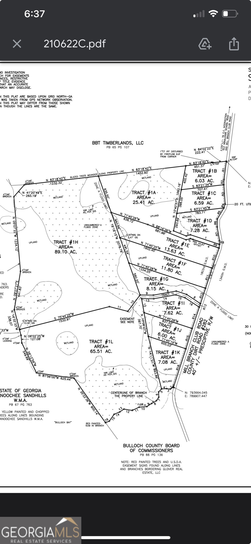 0 Mill Branch Club Road, Unit LOT 1A Pembroke, GA 31321 - Photo 2 of 2