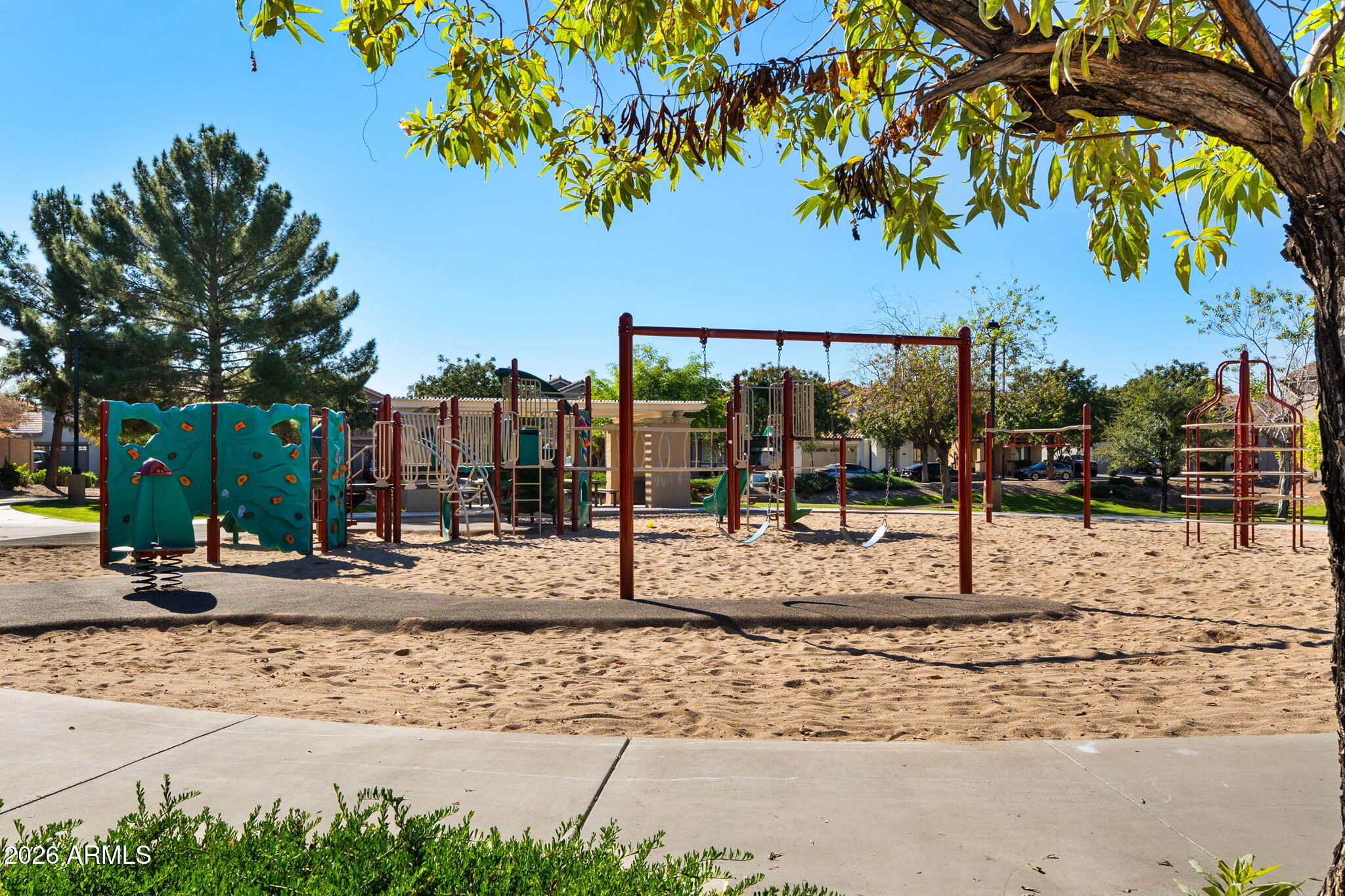 3500 East Milky Way Gilbert, AZ 85295 - Photo 23 of 23 a view of a backyard of the house