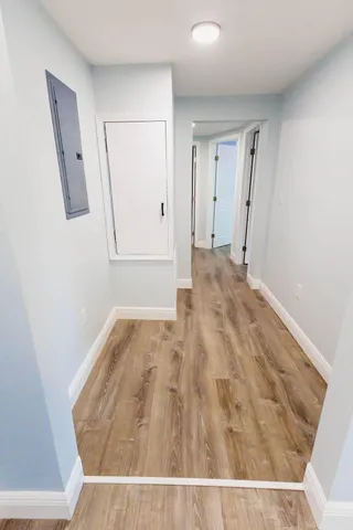 a view of empty room