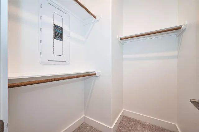 a view of front door