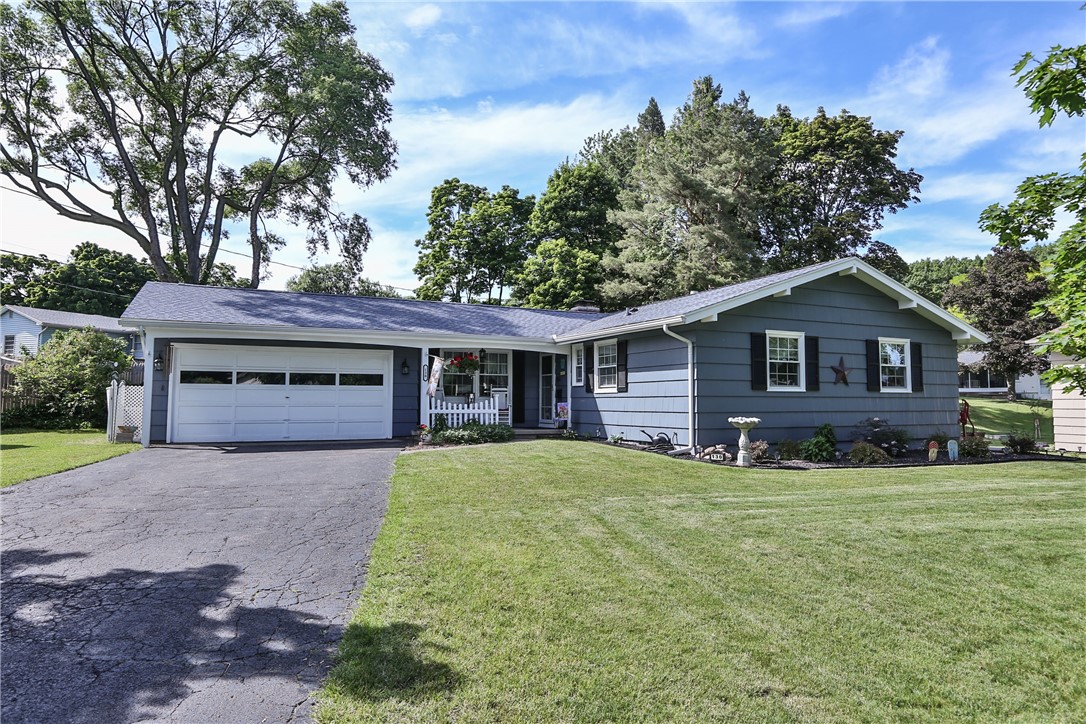 130 Lawson Road Greece, NY 14616 - Photo 1 of 1 Freshly painted exterio, all rubber mulch (last fo