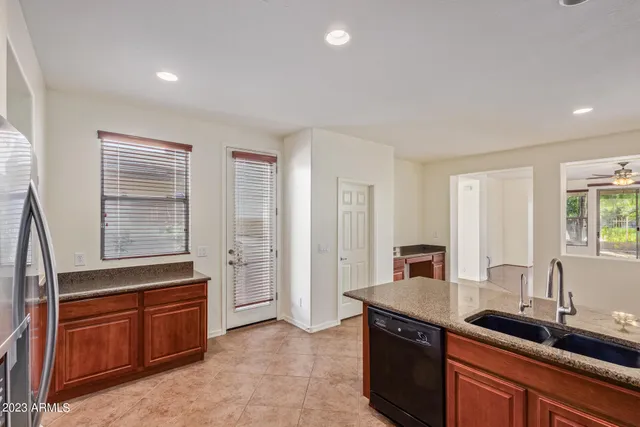 a close view of closet