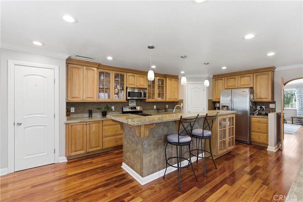 4357 Sunfield Avenue Long Beach, CA 90808 - Photo 12 of 34 Lots of space for friends to gather in all around the kitchen