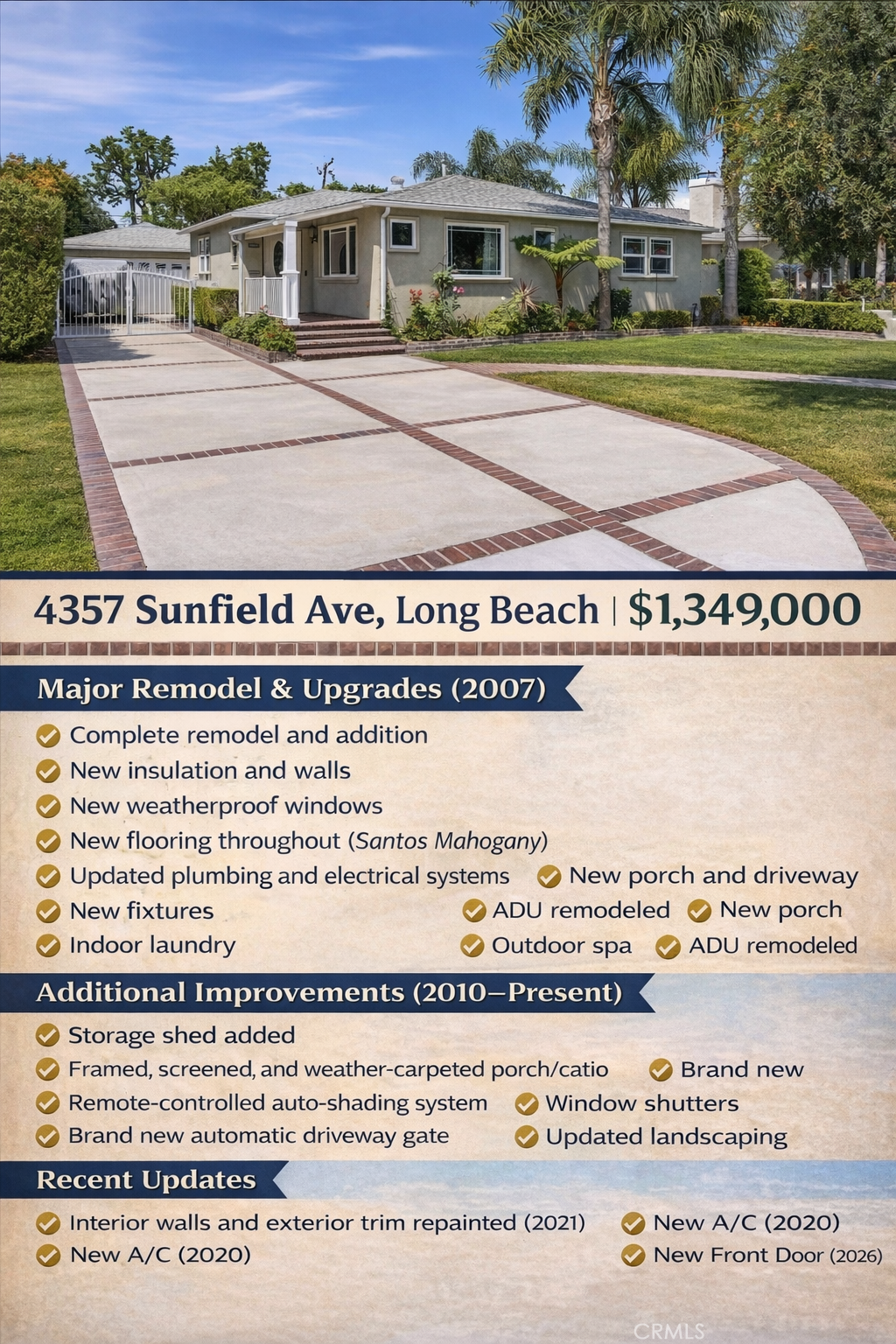 4357 Sunfield Avenue Long Beach, CA 90808 - Photo 2 of 34 New Supplement