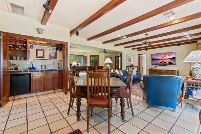 a room with furniture and window