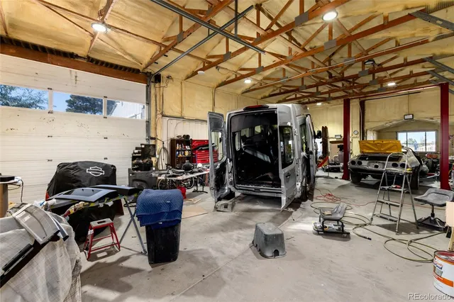 a view of a balcony with an ocean view