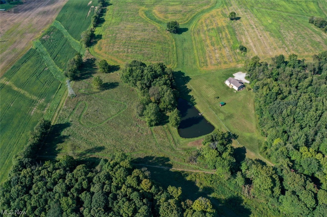 8215 Rochester Road East Rochester, OH 44625 - Photo 20 of 34 Birds eye view of property