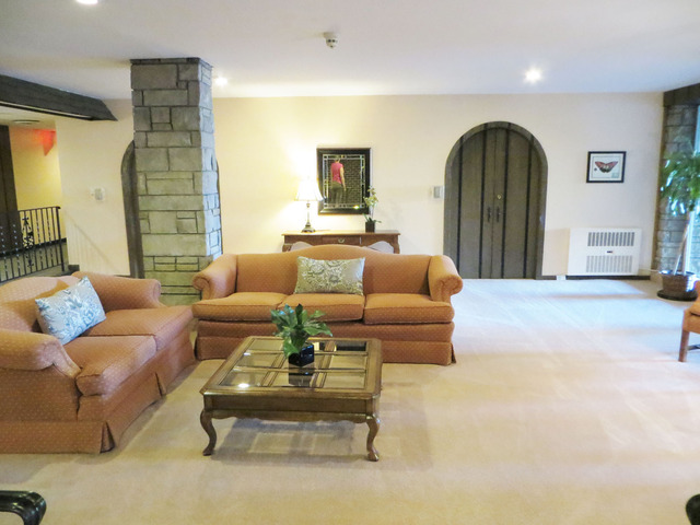 2600 Windsor Mall, Unit 3A Park Ridge, IL 60068 - Photo 4 of 18 a living room with furniture and a flat screen tv