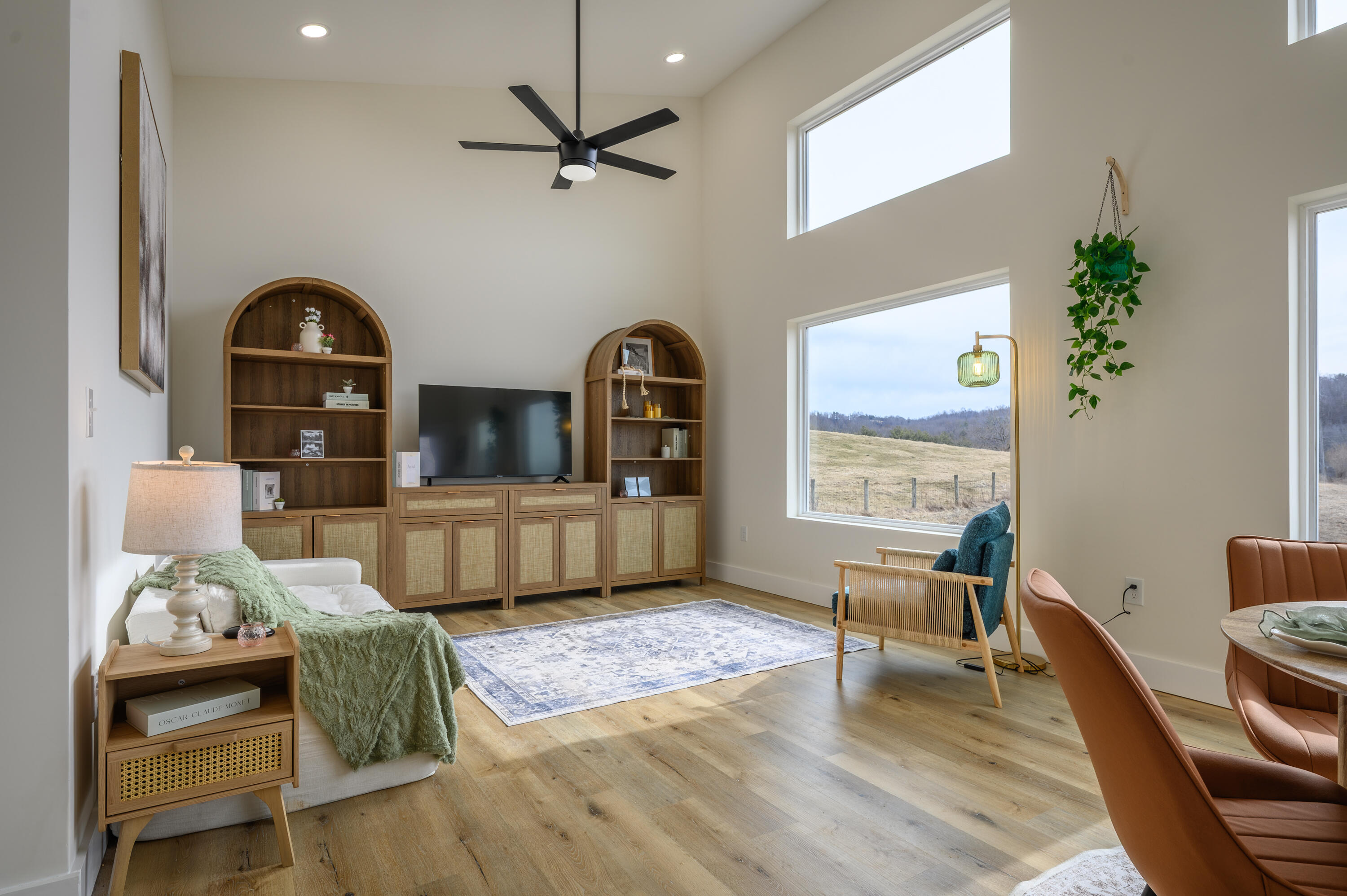 320 Grace Lane Northeast Riner, VA 24149 - Photo 9 of 33 a living room with furniture and a wooden floor