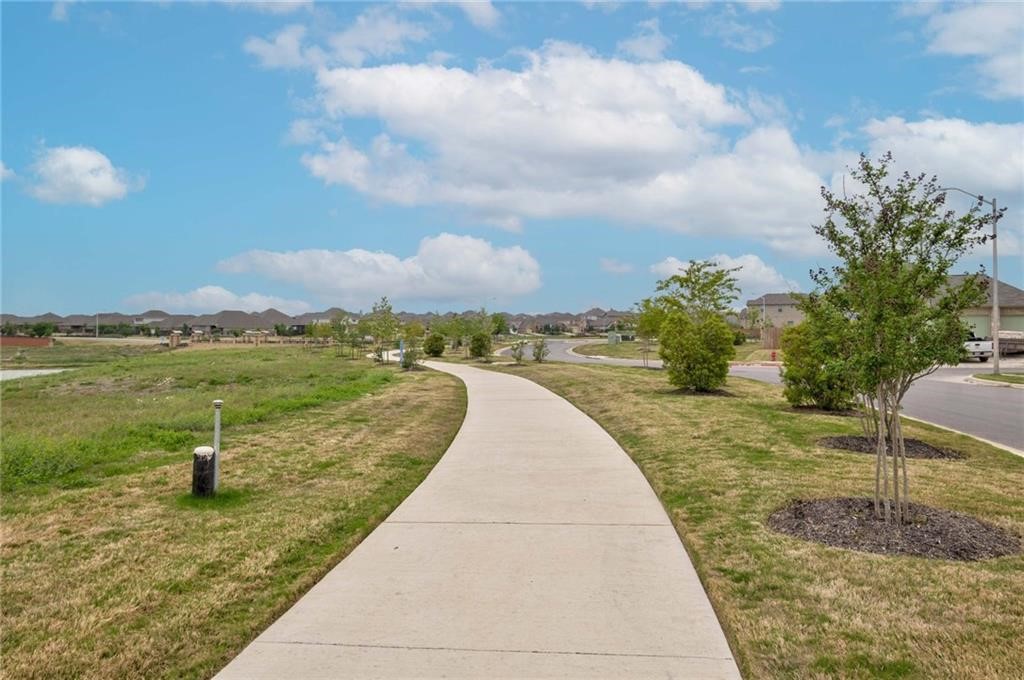 806 Pepperbark Loop Buda, TX 78610 - Photo 28 of 39 a view of a swimming pool with a yard