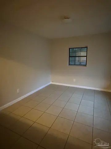 a view of a room with an empty space