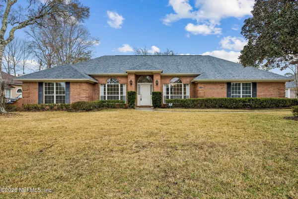 front view of house with a yard