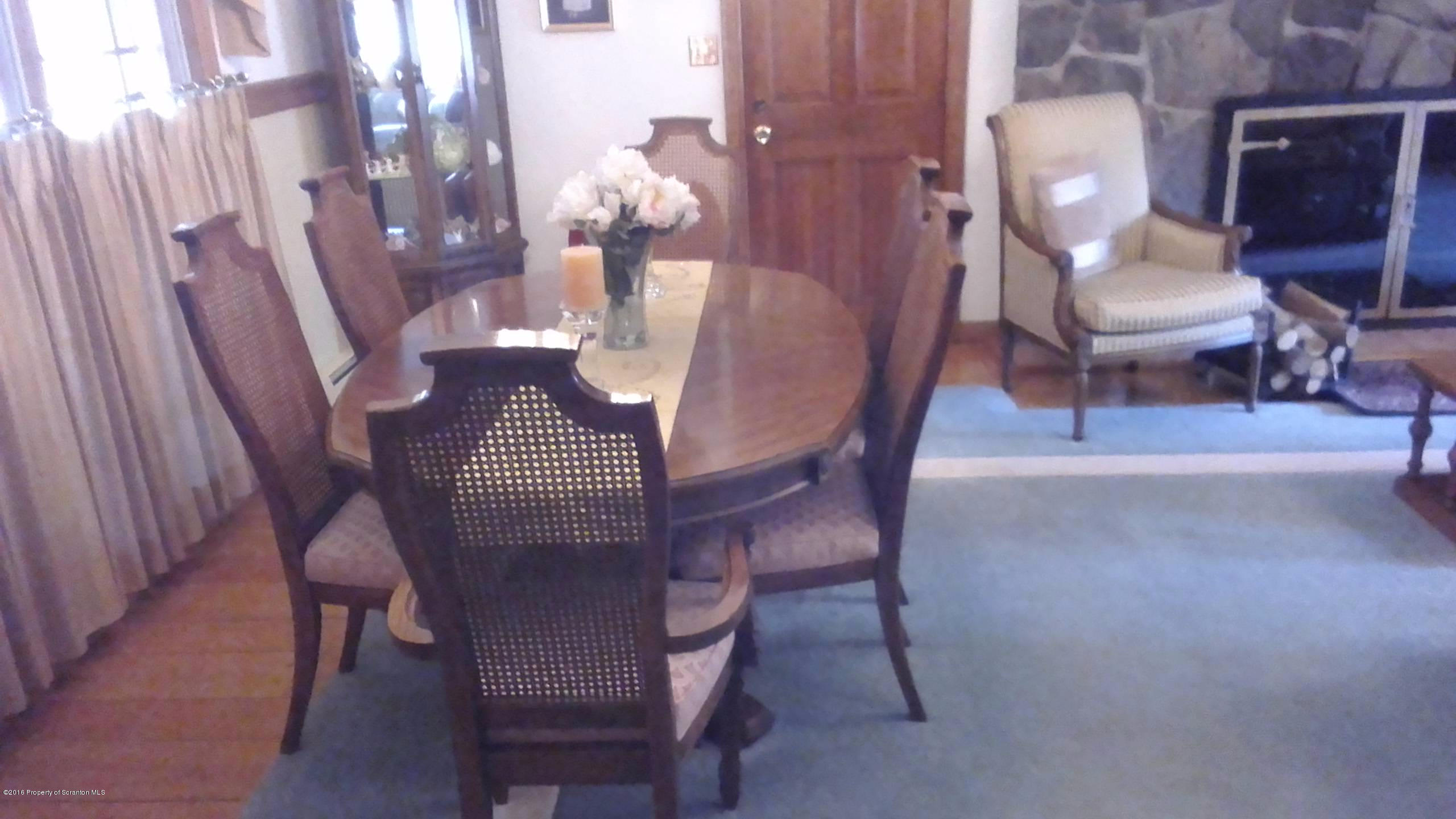 3225 Major Road Moscow, PA 18444 - Photo 5 of 27 a view of a dining room with furniture