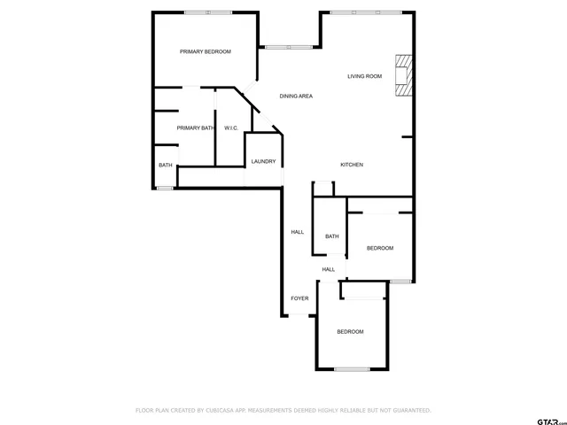 a picture of a floor plan