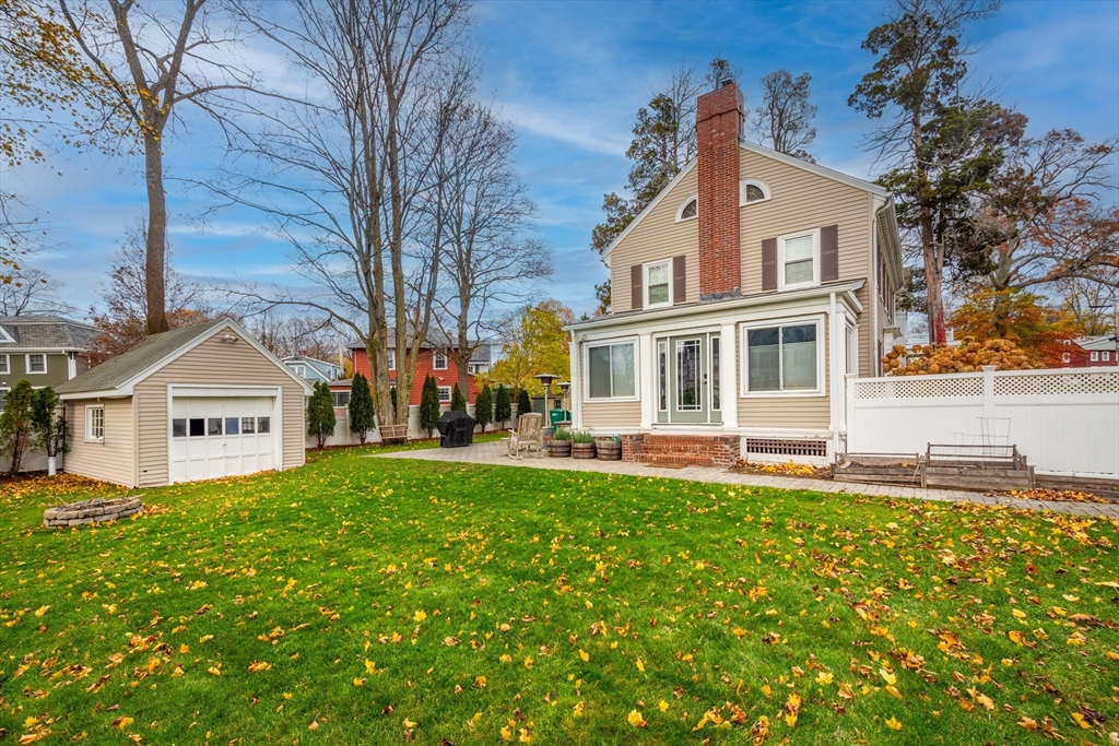 12 Mishawum Road Woburn, MA 01801 - Photo 29 of 39 a front view of a house with a yard