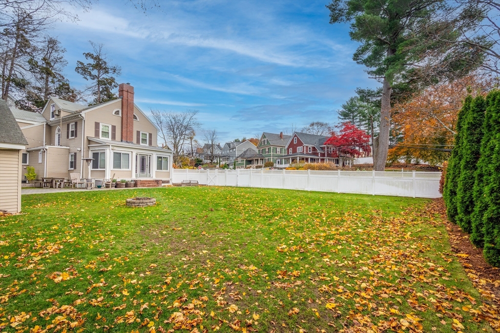 12 Mishawum Road Woburn, MA 01801 - Photo 32 of 39 a view of a house with a big yard and large trees