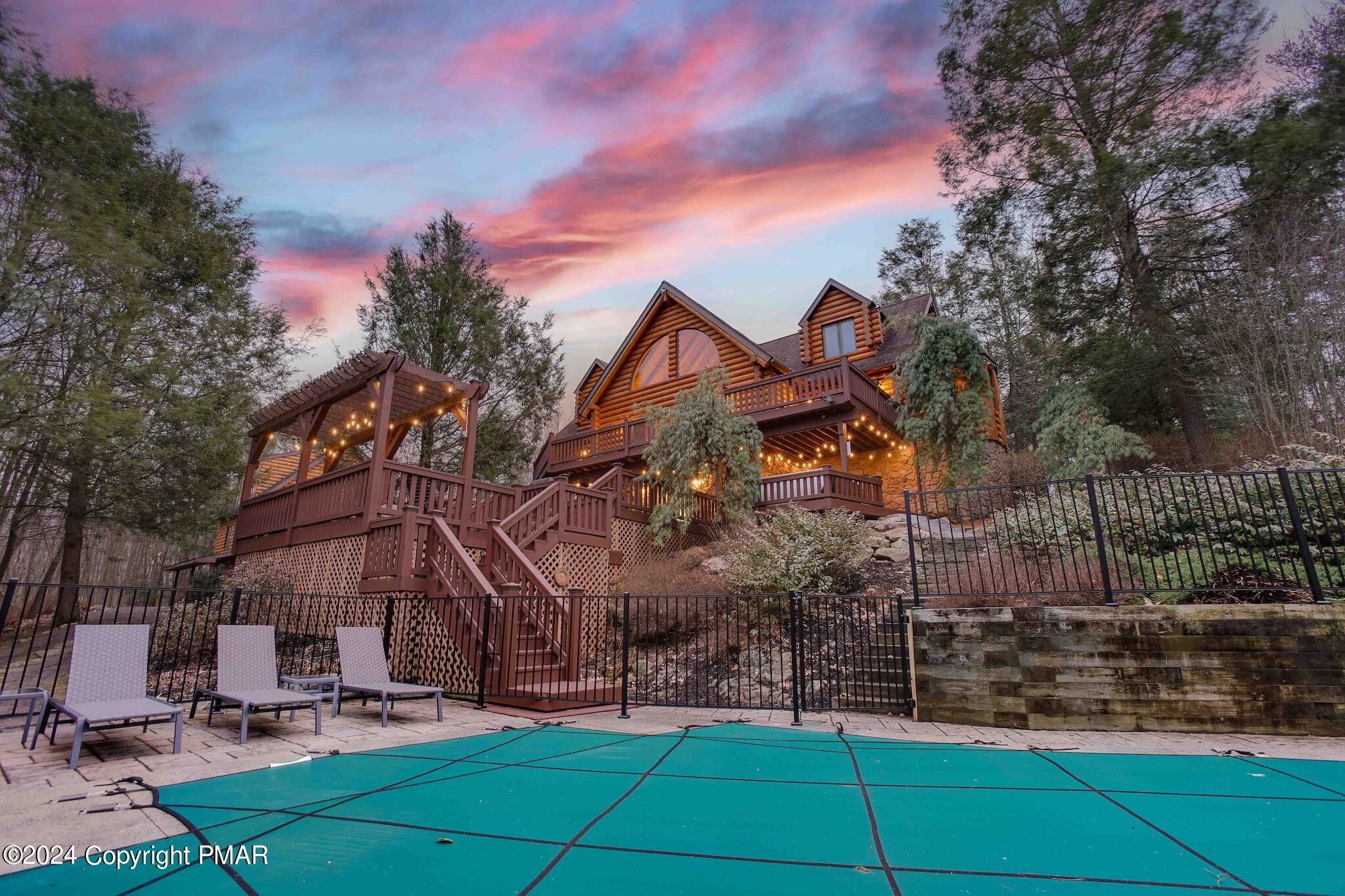 85 Starview Lane Wapwallopen, PA 18660 - Photo 19 of 102 a view of a building with sitting area and covered with snow in the background