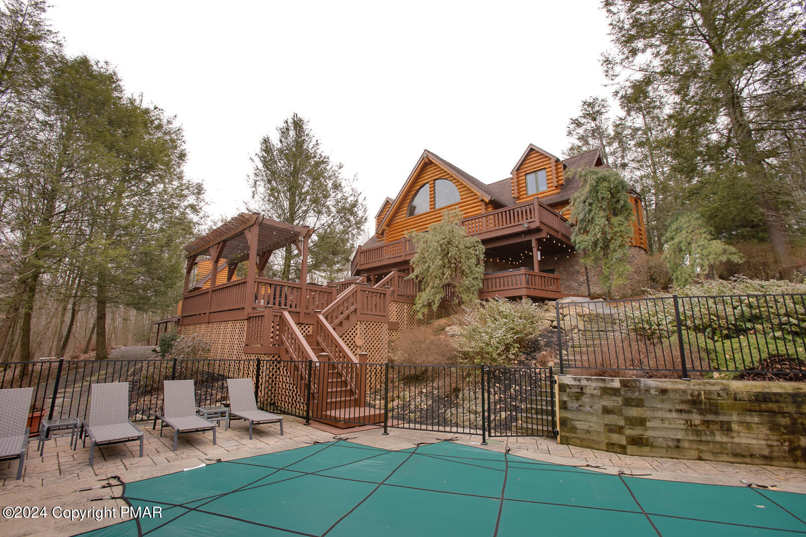85 Starview Lane Wapwallopen, PA 18660 - Photo 45 of 102 a front view of a house with a garden