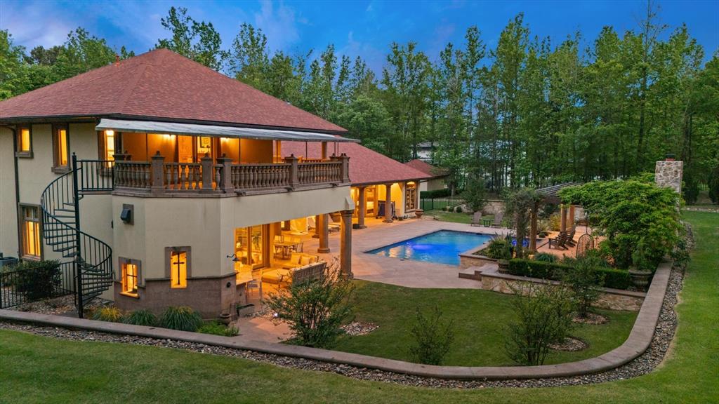 3705 Champions Ridge Lane Longview, TX 75605 - Photo 4 of 40 an aerial view of a house