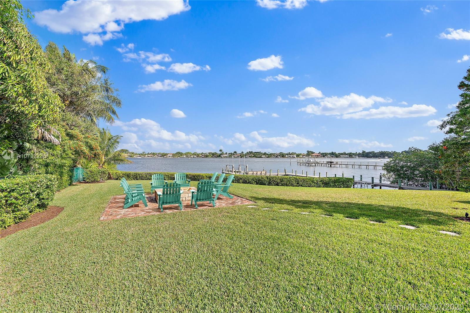 5481 Pennock Point Road Jupiter, FL 33458 - Photo 34 of 38 Fire Pit - Water View