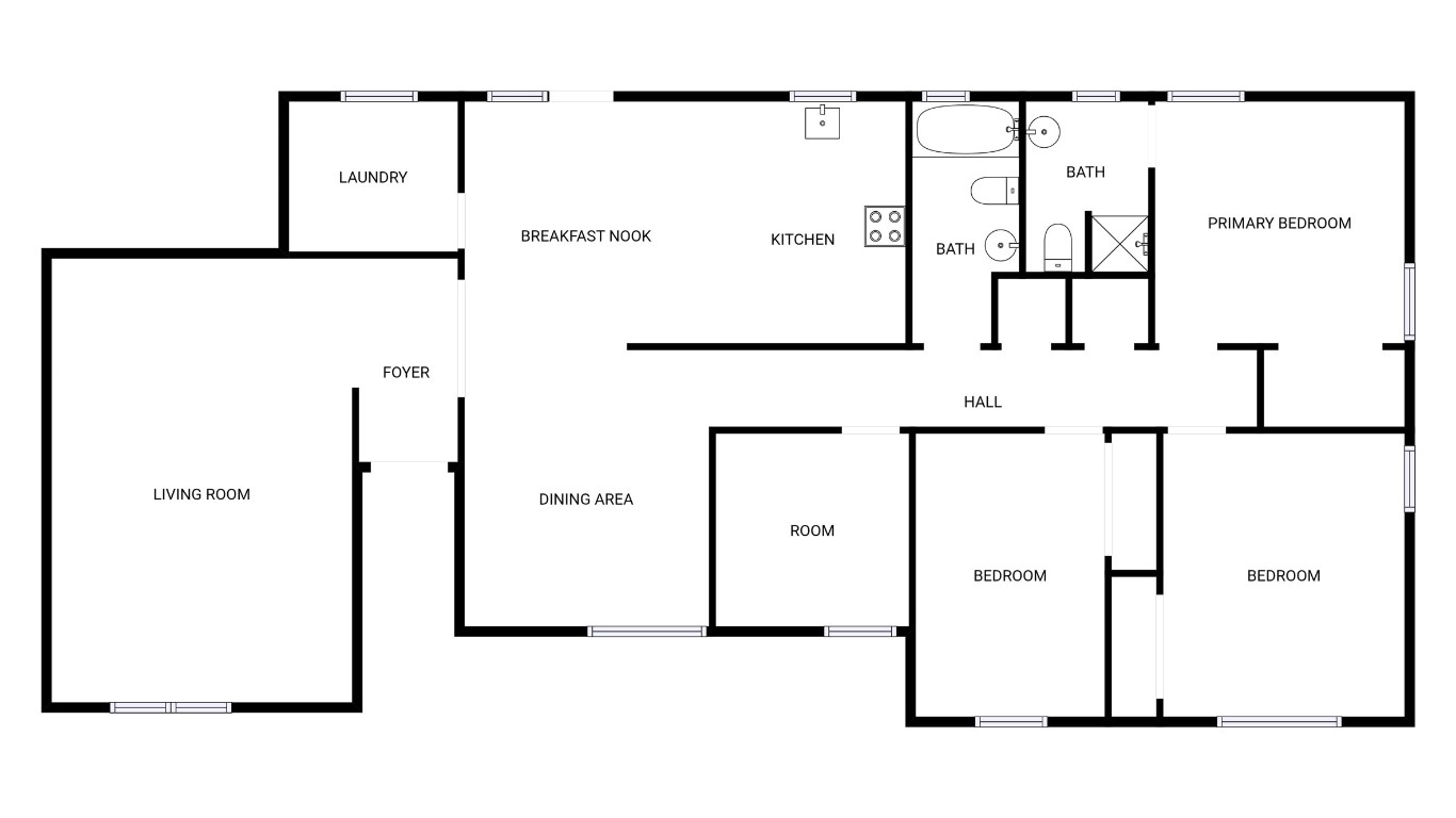 1105 East 17th Street Georgetown, TX 78626 - Photo 17 of 17 a picture of a bathroom with mirror