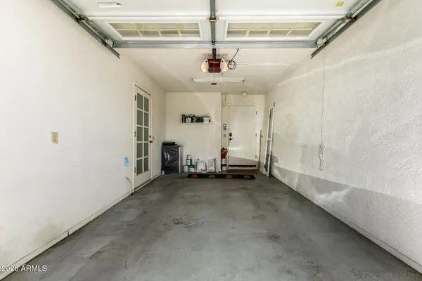 a view of a storage & utility room