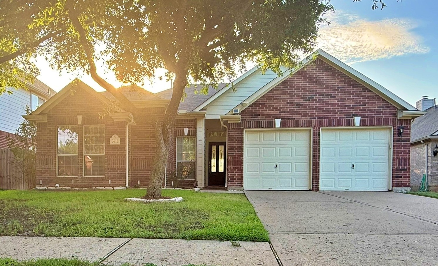 3610 Maple Pass Court Katy, TX 77449 - Photo 2 of 21 Double driveway allows extra parking space.