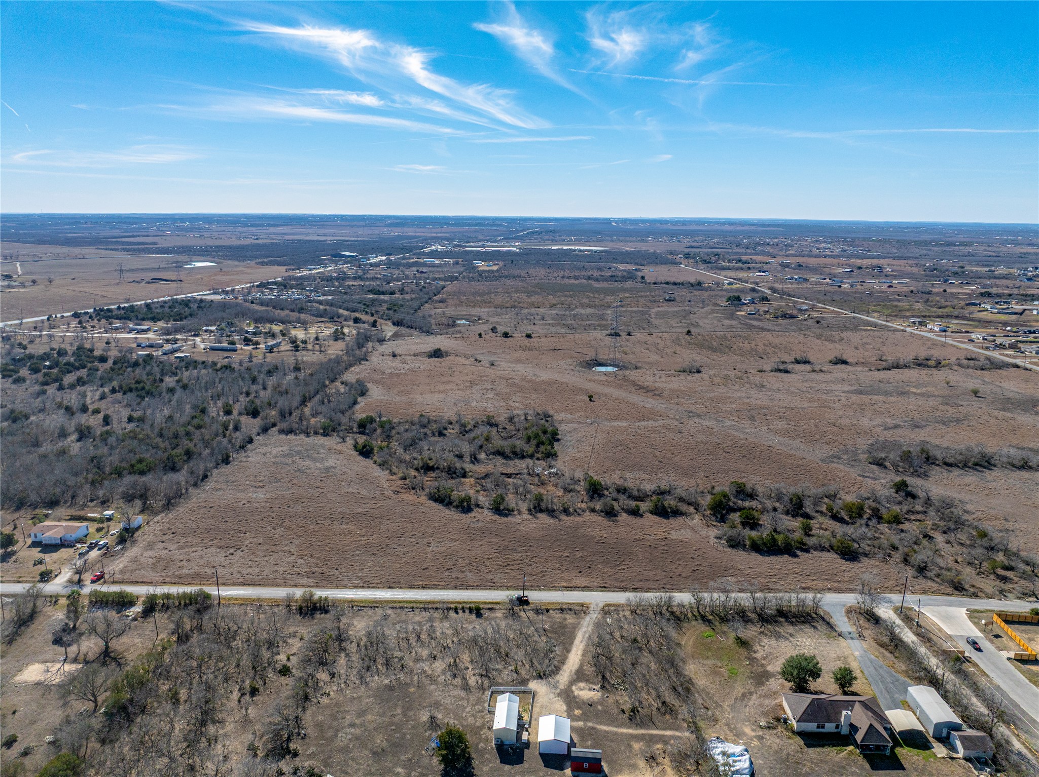 Tbd Tbd Lane Kyle, TX 78640 - Photo 5 of 6 Aerial overview of property's location featuring rural landscape