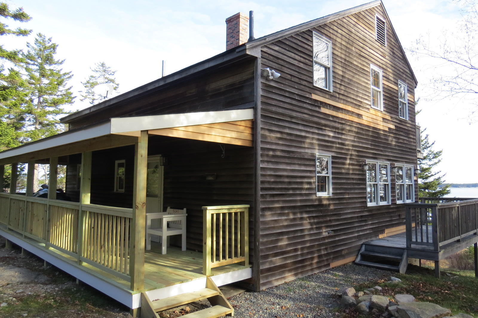 293 Paul Bunyan Road Corea, ME 04624 - Photo 3 of 35 New porch and some clapboards will need