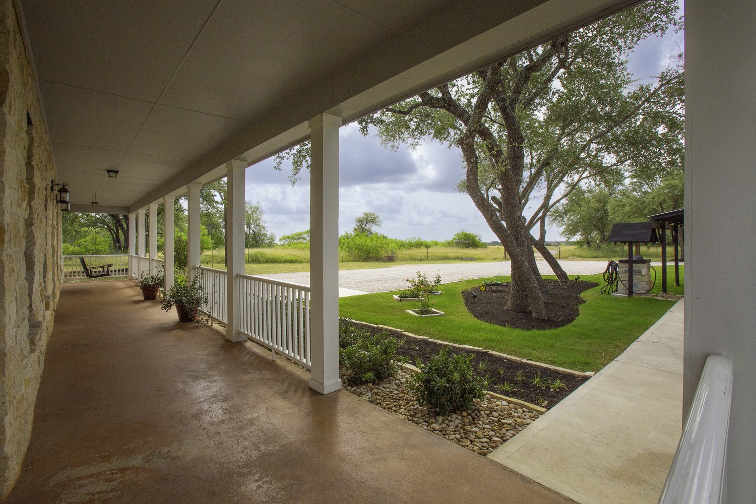 15020 Hero Way West Leander, TX 78641 - Photo 8 of 38 a view of a garden with an outdoor seating