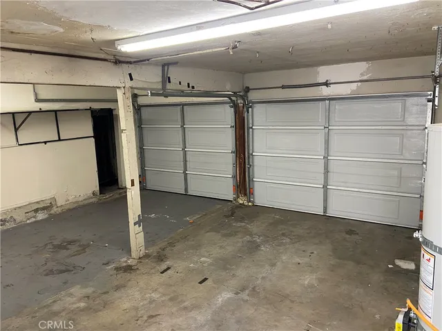 a view of an empty storage area