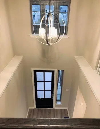 a close view of a sink in the bathroom