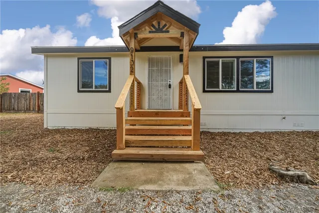 a view of a house with a window