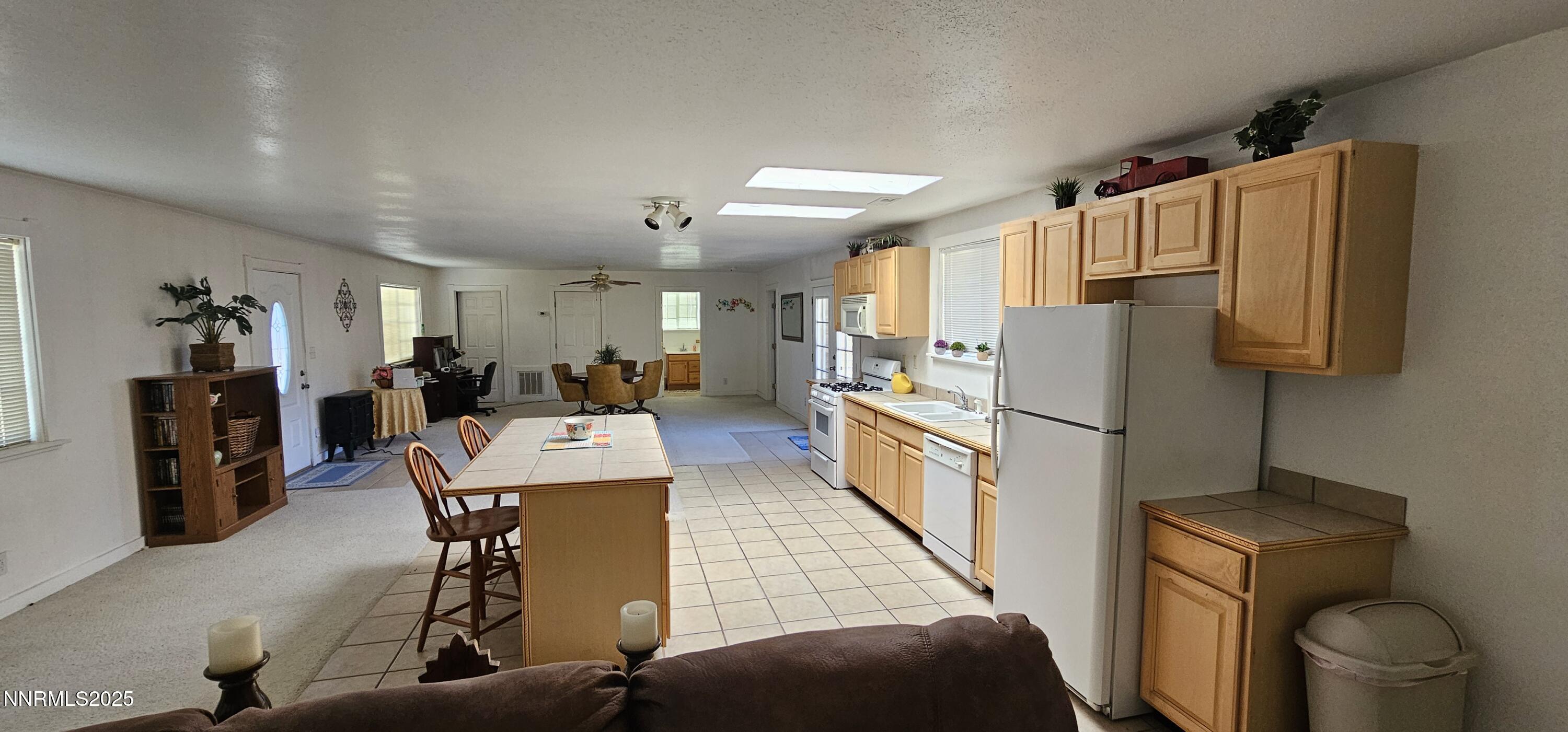 155 James Court Kingston, NV 89310 - Photo 20 of 47 Kitchen area into dining/office area