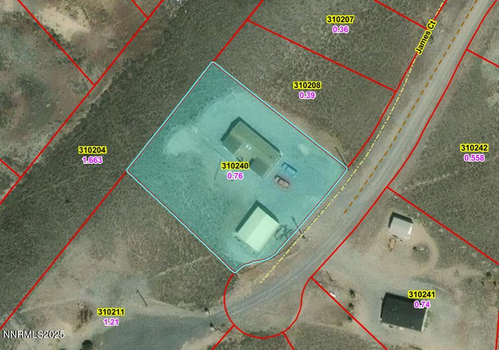 155 James Court Kingston, NV 89310 - Photo 3 of 47 Boundary photo