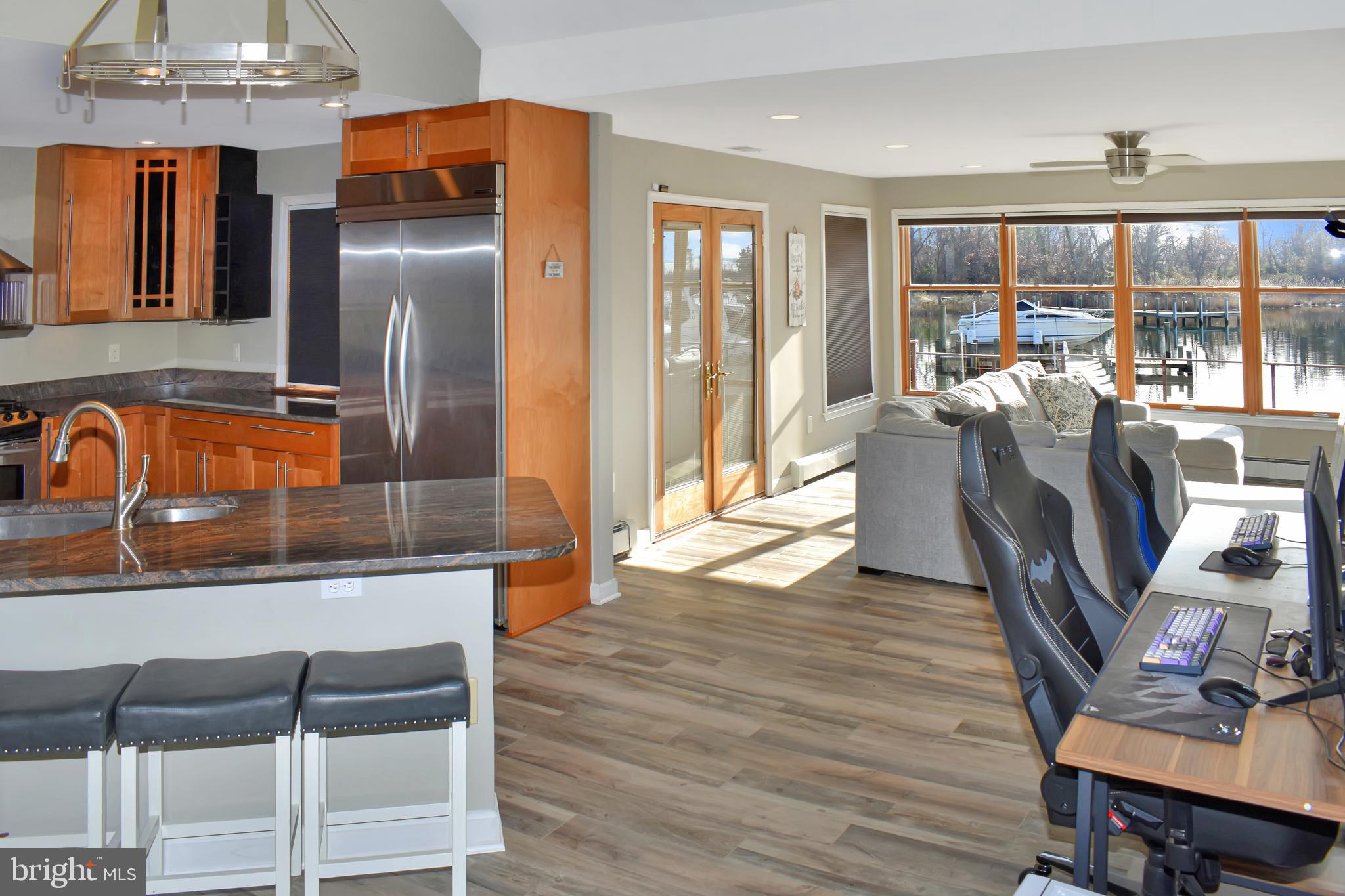 1715 Little Creek Road Chester, MD 21619 - Photo 24 of 58 Water Views From Kitchen!