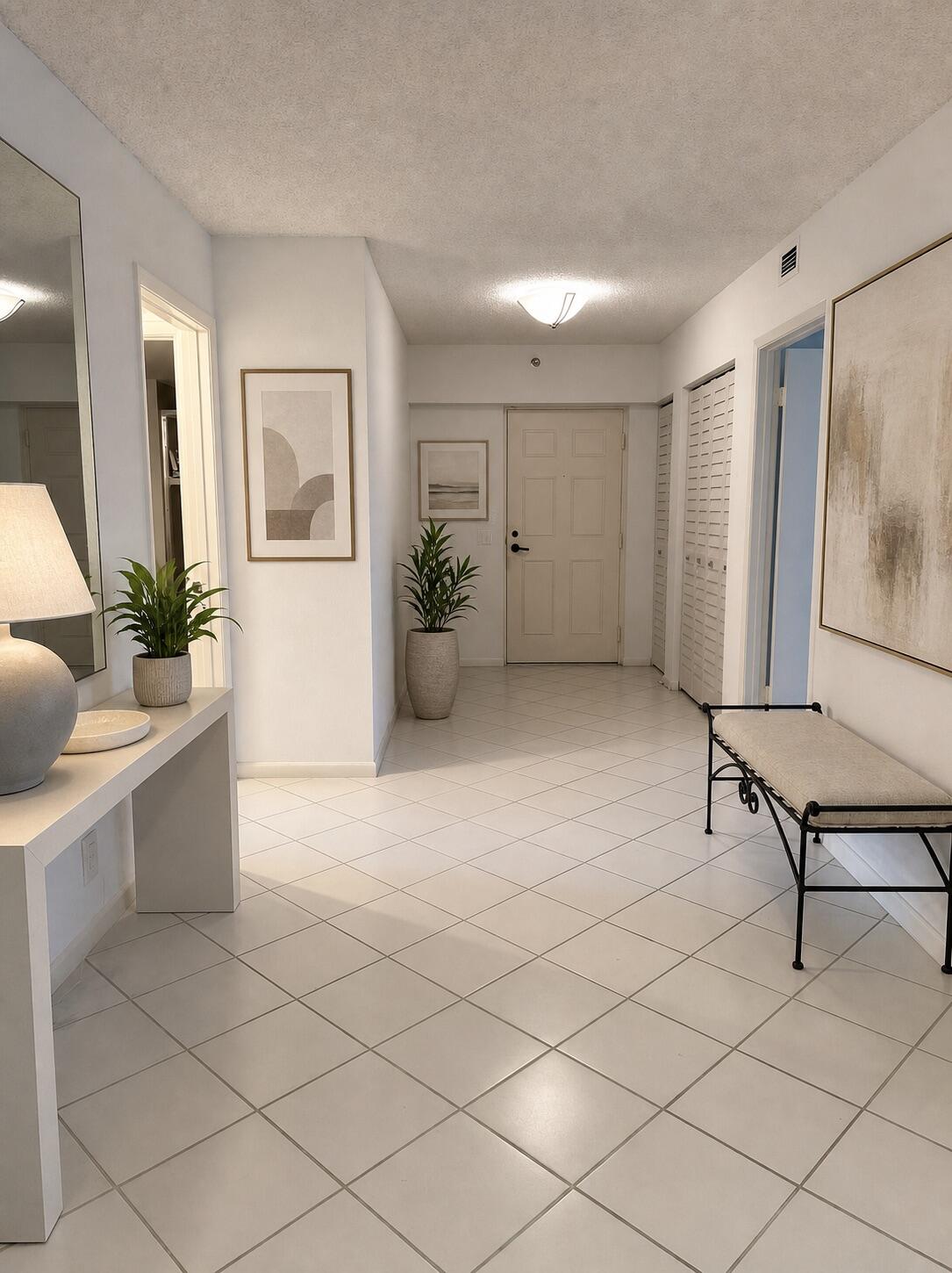 7567 Imperial Drive, Unit 202 Boca Raton, FL 33433 - Photo 4 of 24 entrance hallway