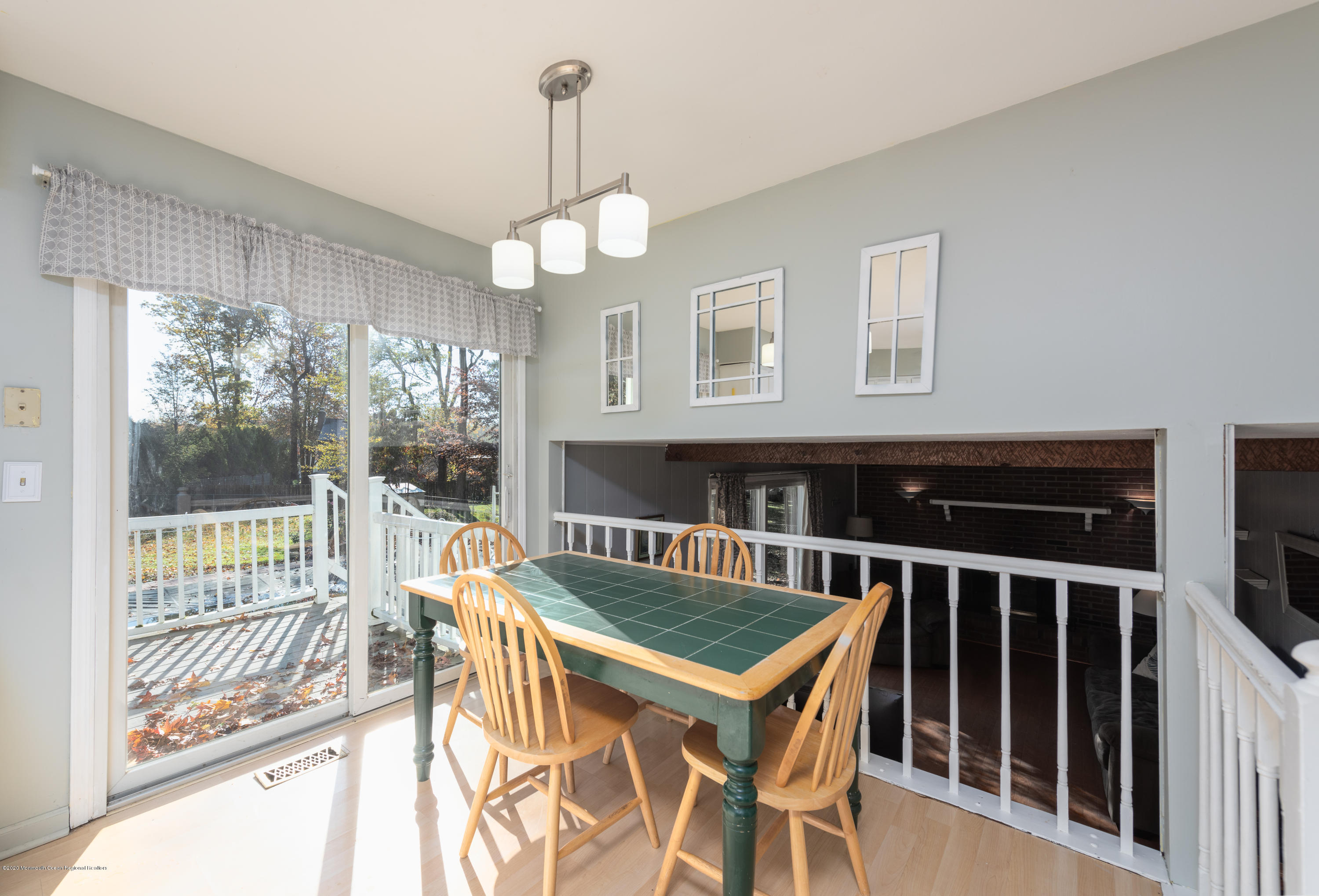 640 Tennent Road Manalapan, NJ 07726 - Photo 11 of 33 Eat in Area with Sliders to Deck