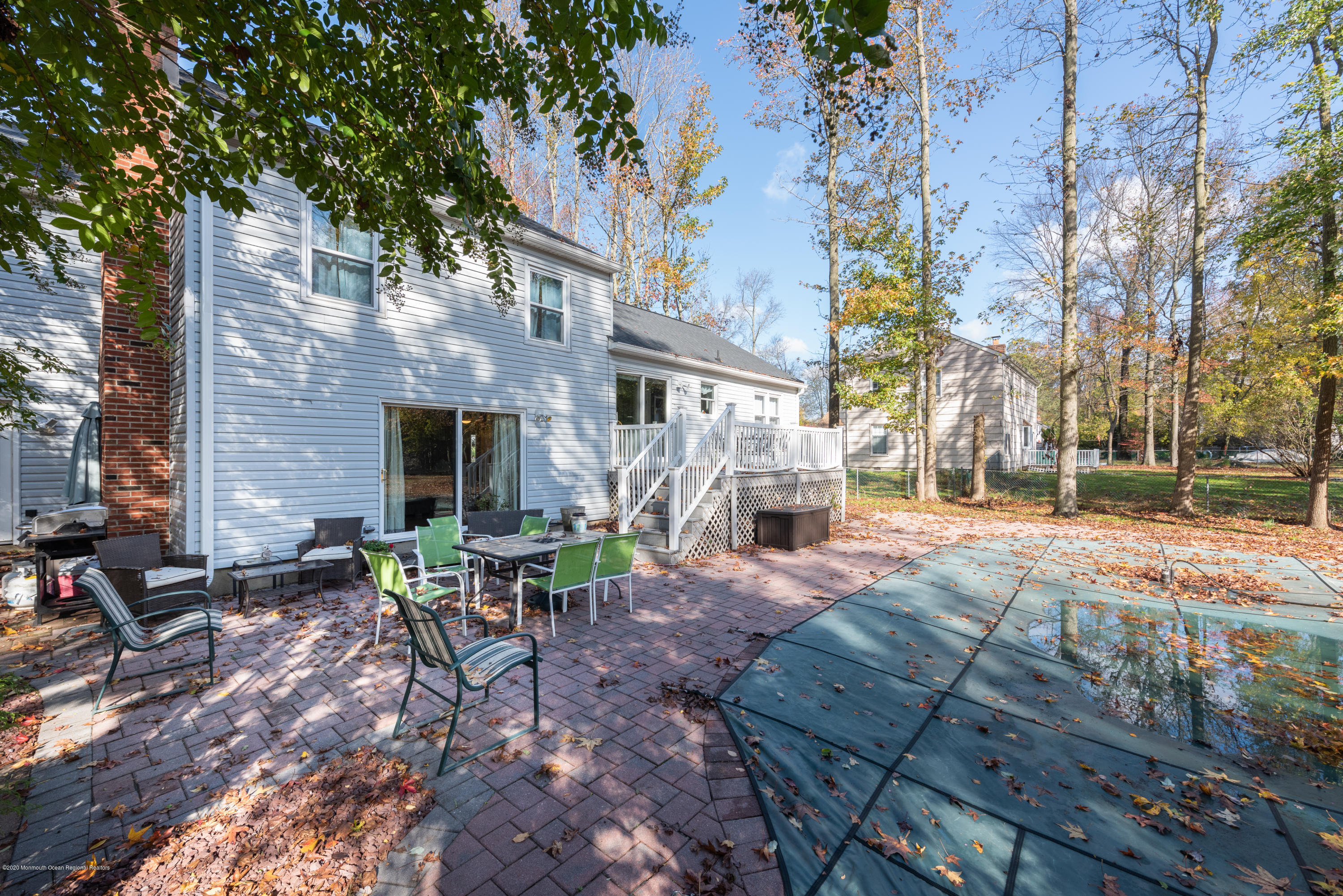 640 Tennent Road Manalapan, NJ 07726 - Photo 28 of 33 Paver Patio