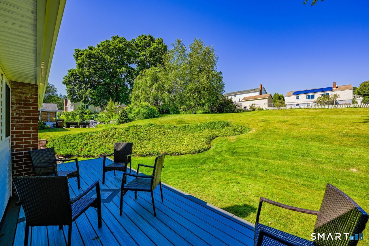 129 Midwell Road Wethersfield, CT 06109 - Photo 25 of 28 Brand new trex deck just in time for summer gatherings!