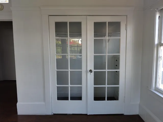 a view of empty room