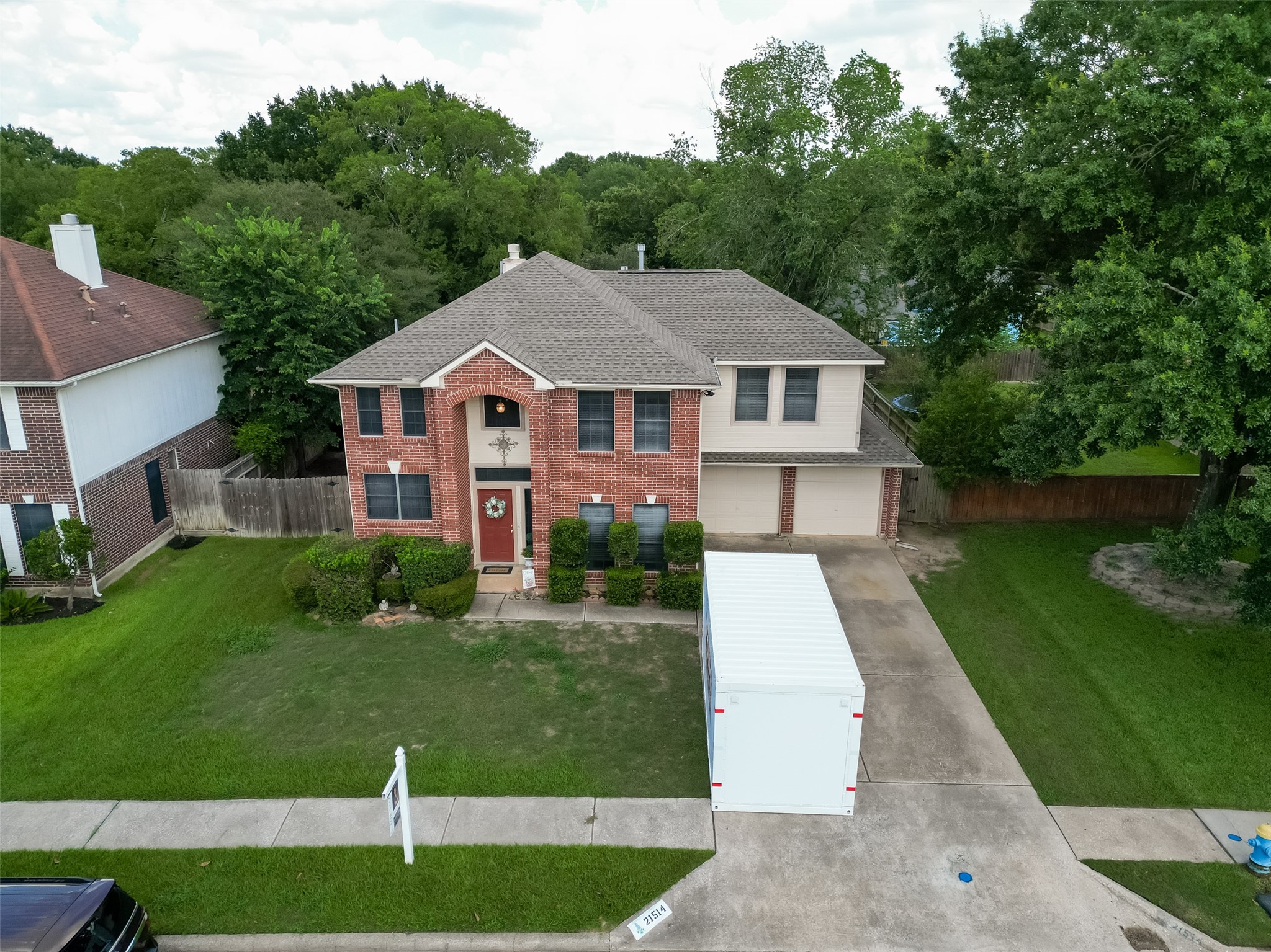Aerial Front View