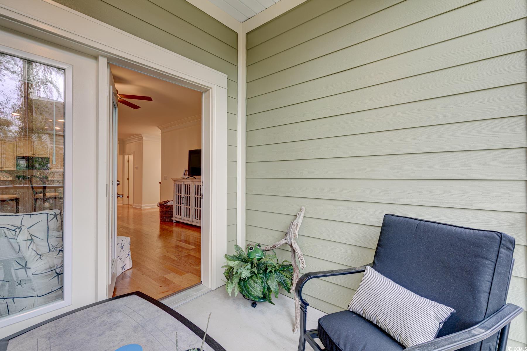 130 Puffin Drive, Unit 2B Pawleys Island, SC 29585 - Photo 27 of 34 View of balcony