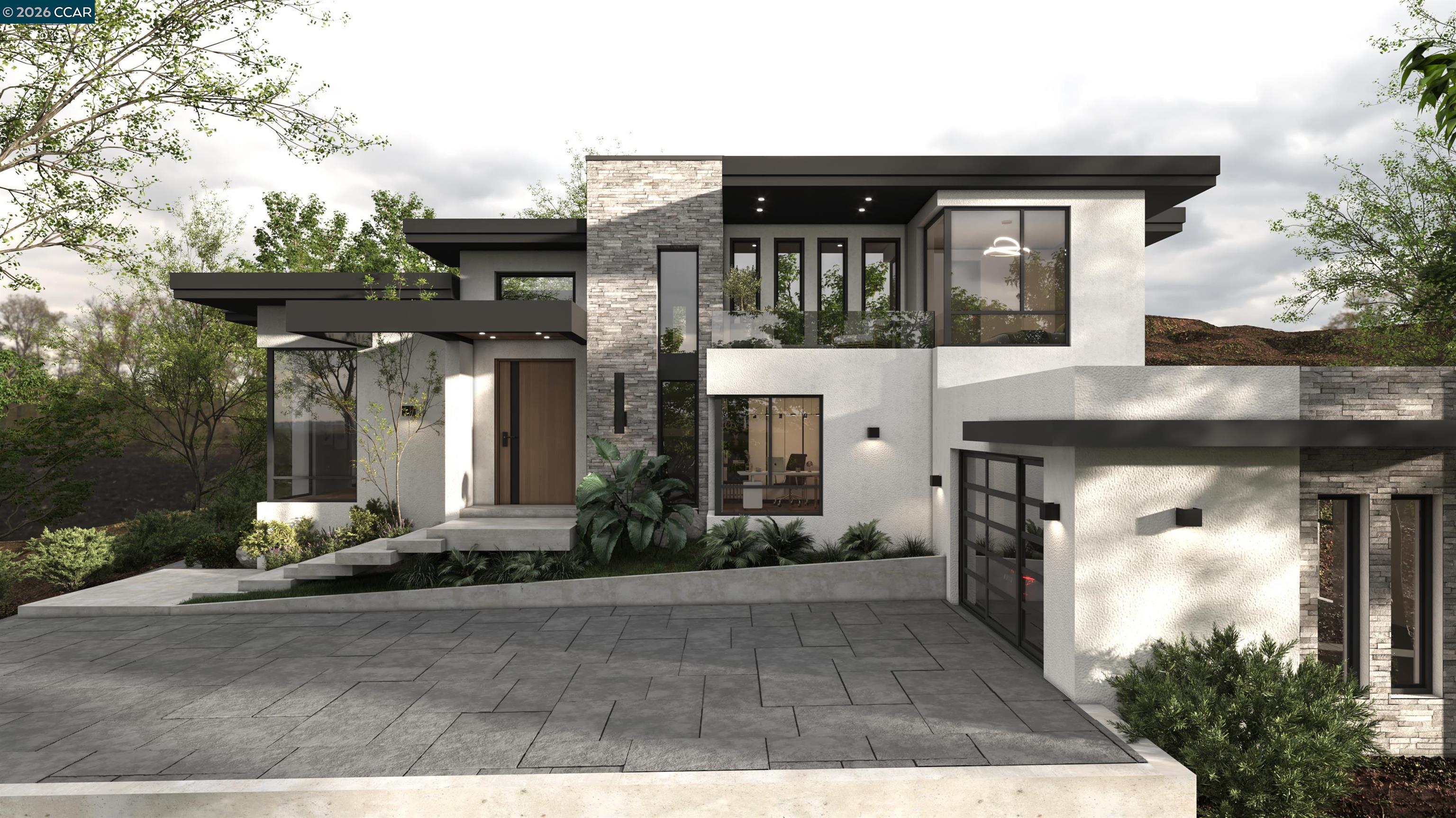 822 Acalanes Road Lafayette, CA 94549 - Photo 2 of 7 a front view of a house with a yard