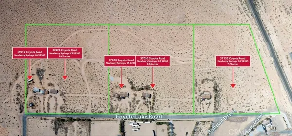 $849,000 | 37132 Coyote Lake Road, Newberry Springs, CA 92365