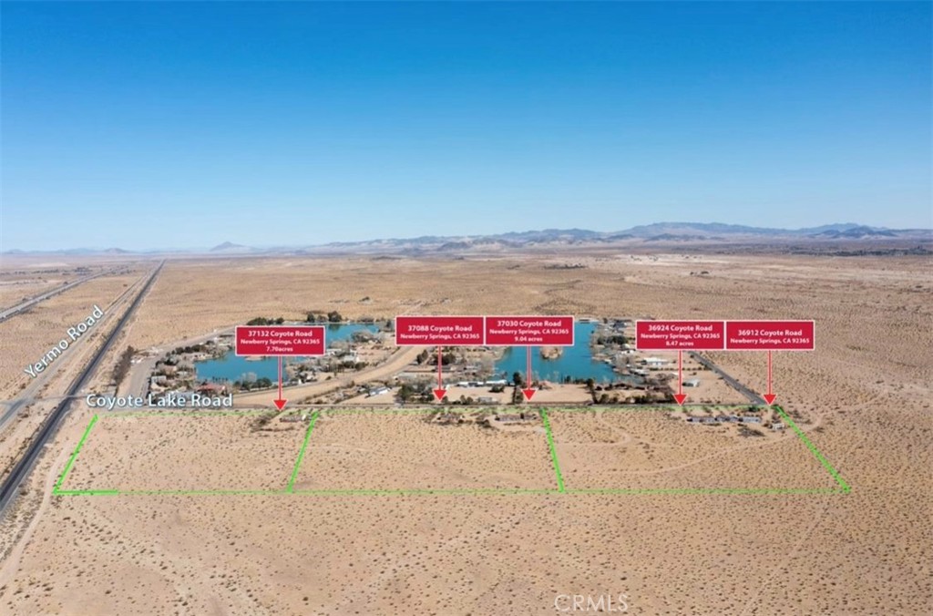 37132 Coyote Lake Road Newberry Springs, CA 92365 - Photo 33 of 45 All 5 Homes & 3 Parcels As They Are Now